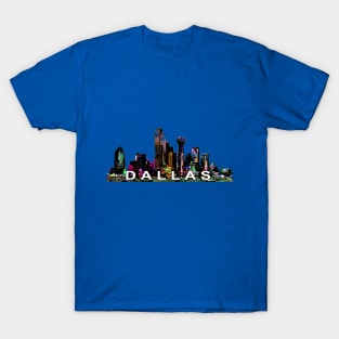 Dallas in graffiti T-Shirt